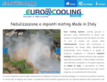 Tablet Screenshot of euro-cooling.it